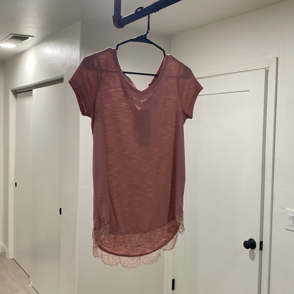 Lightly worn,, dress shirt with bow